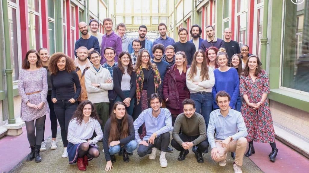 Équipe LiveMentor avec Alexandre Dana - Photo de groupe des collaborateurs