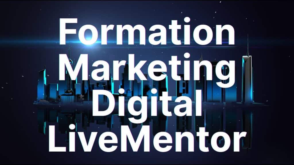 formation marketing digital livementor 2026