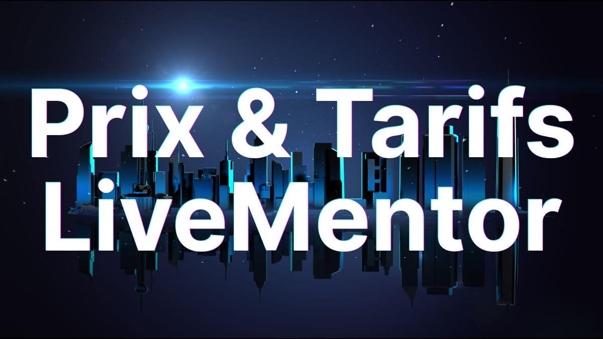 livementor tarif prix formation