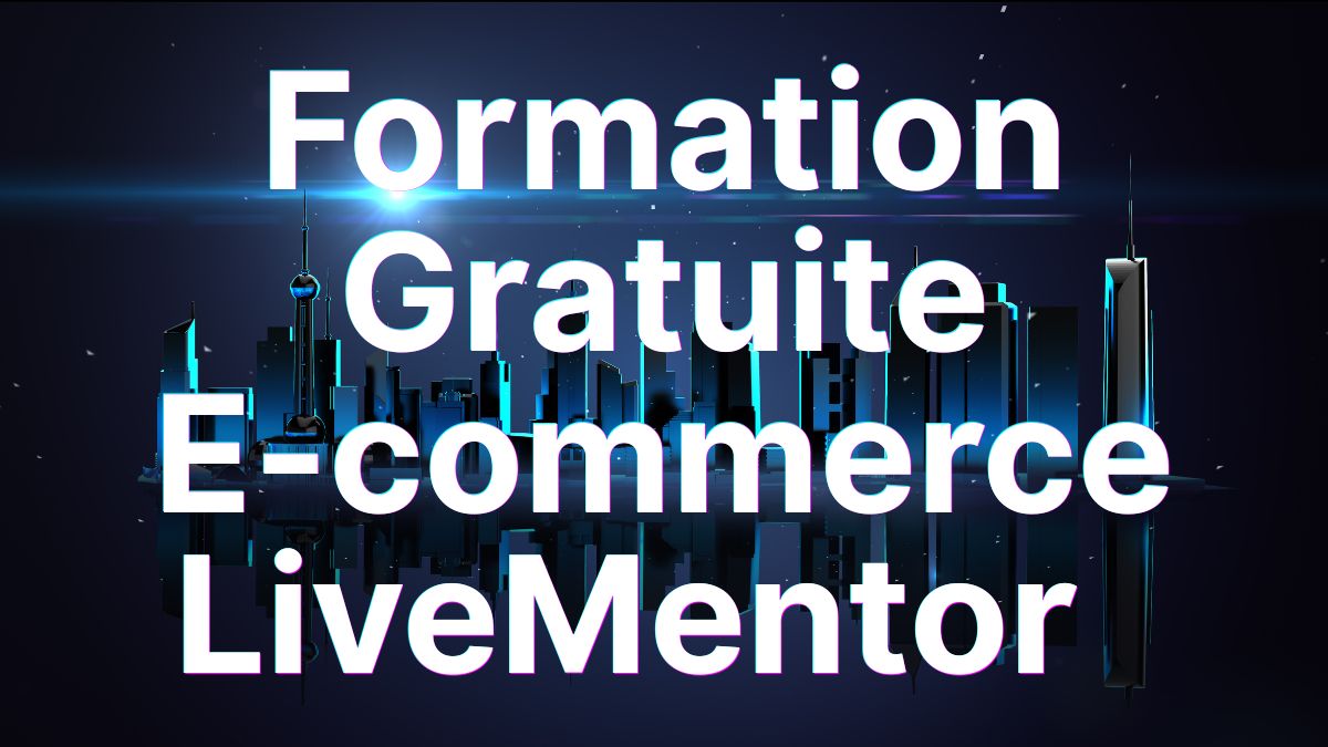 Illustration de couverture de la formation e-commerce gratuite LiveMentor