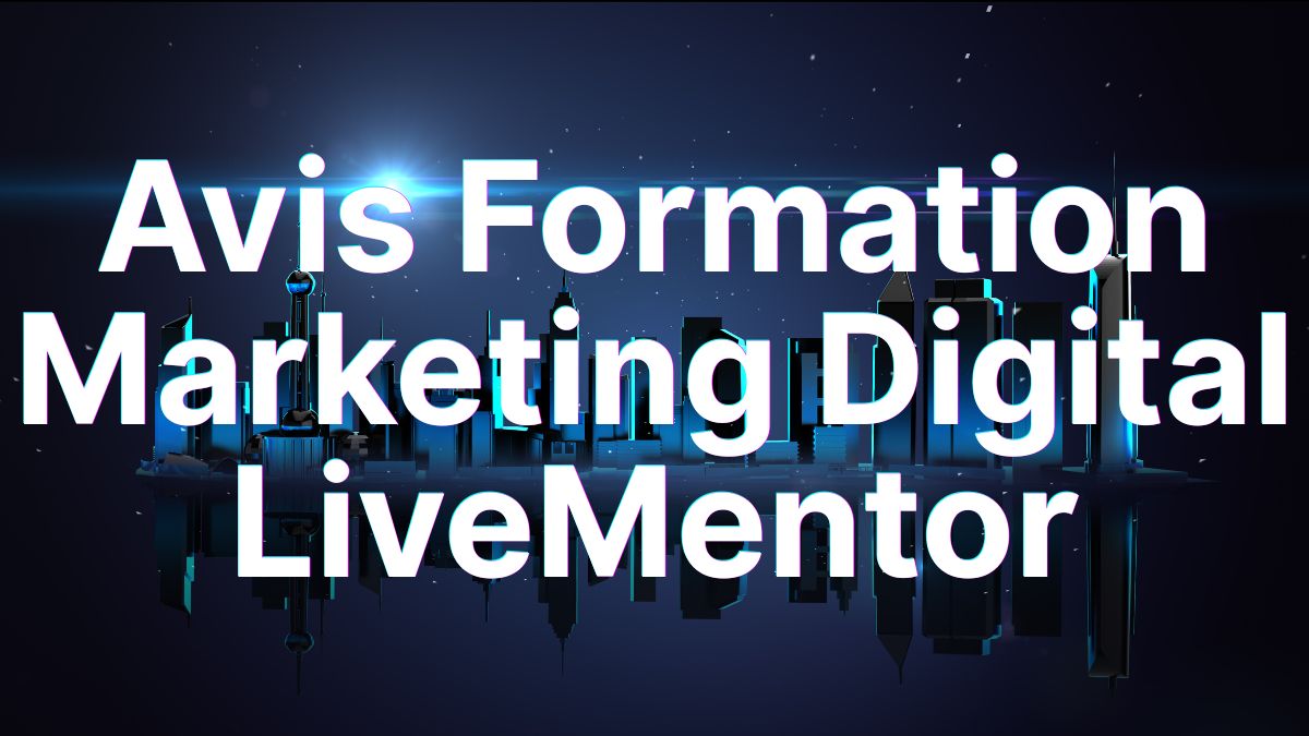 avis formation marketing digital livementor