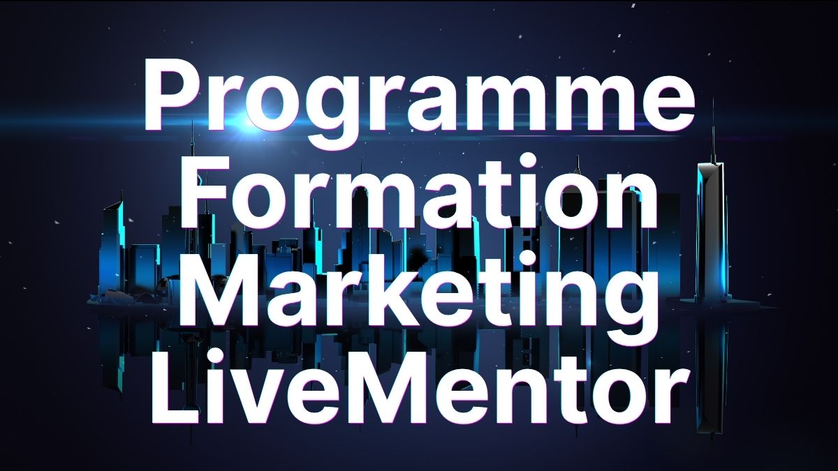 8 modules de cours vidéo, du persona client jusqu’aux campagnes publicitaires payantes, complétés par un mentorat individuel